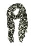 Ann Taylor 100% Wool Animal Print Black Scarf One size - photo 1