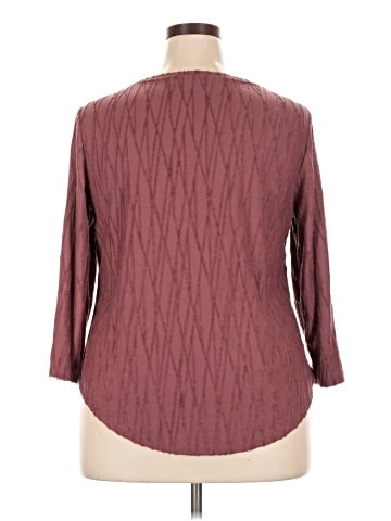 Simply Vera Vera Wang 3/4 Sleeve Blouse (view 2)
