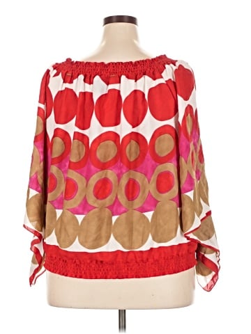 Ashley Stewart 3/4 Sleeve Blouse (view 2)