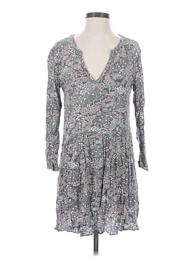 Pre-owned Hinge Casual Dress In Gray