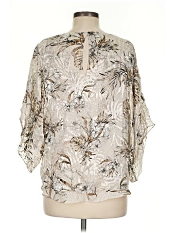 White House Black Market 3/4 Sleeve Blouse (view 2)