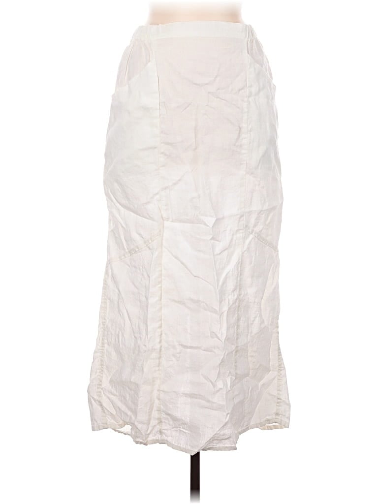 Pre-owned Flax Casual Skirt In Ivory