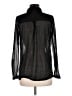Atmosphere Black Long Sleeve Blouse Size 8 - photo 2