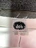Deb 100% Polyester Graphic Silver Cocktail Dress Size M - photo 4
