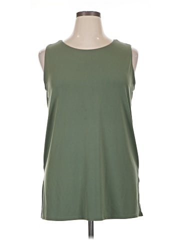 Zenana Sleeveless T-Shirt (view 1)
