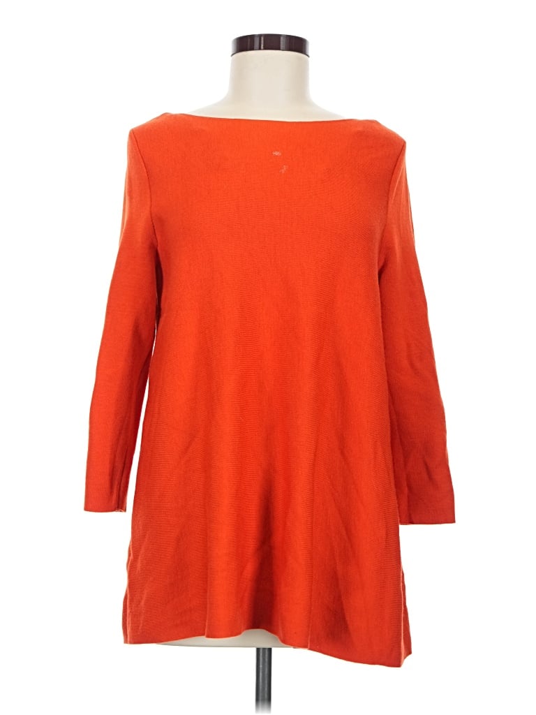 Pre-owned Cos Wool Pullover Sweater In Orange