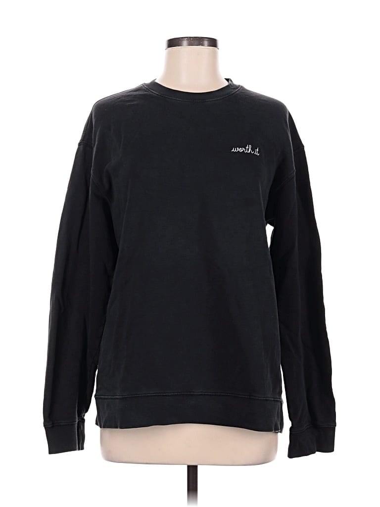 Pre-owned Maison Labiche Sweatshirt In Black