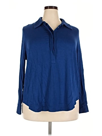 Universal Standard Long Sleeve Blouse (view 1)