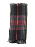 Unbranded Plaid Black Scarf One size - photo 2