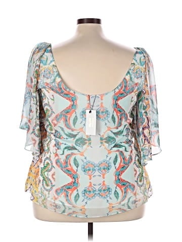 City Chic 3/4 Sleeve Blouse (view 2)