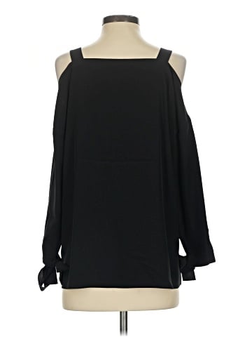 Tibi 3/4 Sleeve Silk Top (view 2)