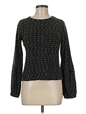 Hem & Thread Pullover Sweater (view 1)