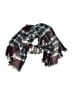 Unbranded Plaid Burgundy Scarf One size - photo 1