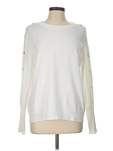 Karl Lagerfeld Paris Long Sleeve Top (view 1)
