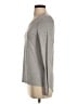 FRAME 100% Viscose Gray Long Sleeve Top Size S - photo 5