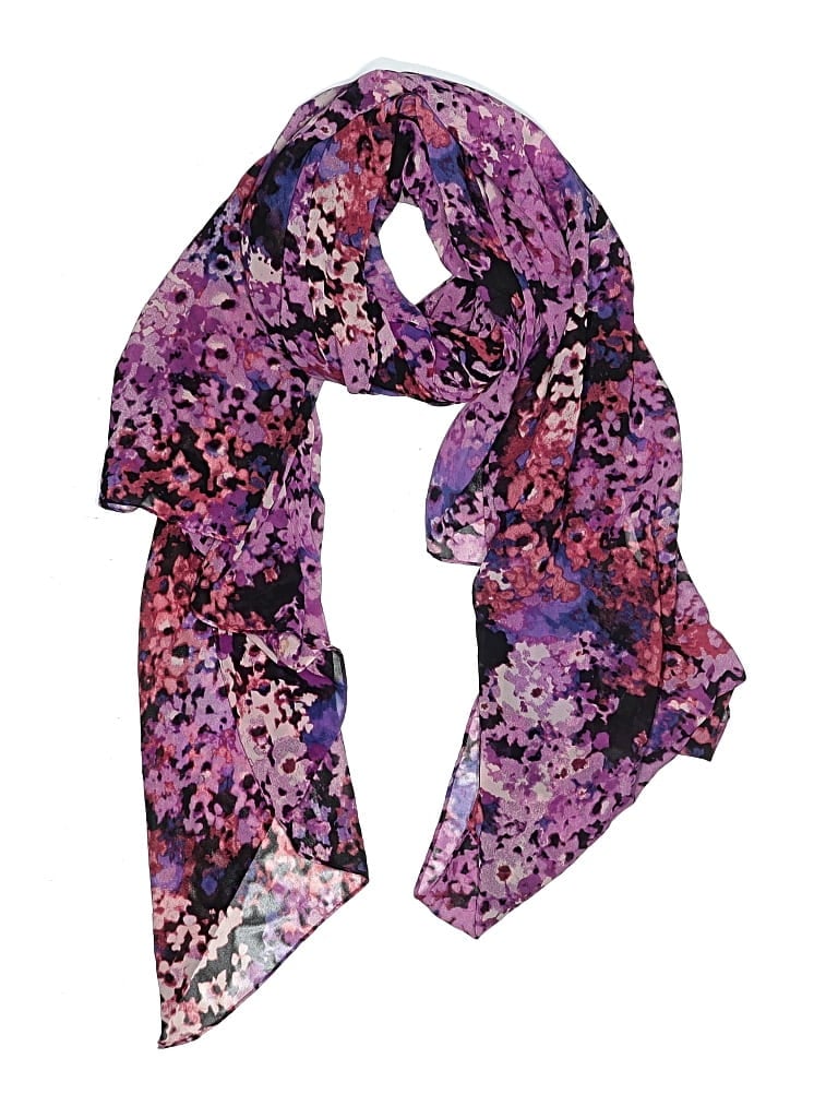 Pre-owned Express Scarf In Purple