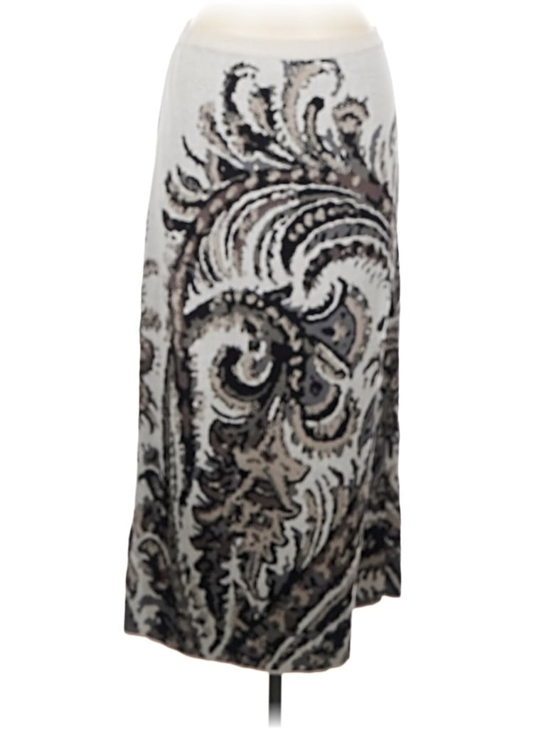 Peruvian Connection Casual Skirt In White