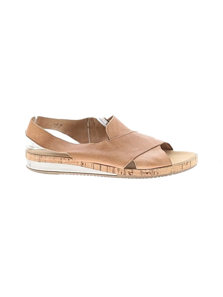 Pre-owned Sesto Meucci Sandals In Tan