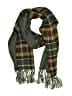 Chaps 100% Acrylic Plaid Brown Scarf One size - photo 1