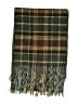 Chaps 100% Acrylic Plaid Brown Scarf One size - photo 2