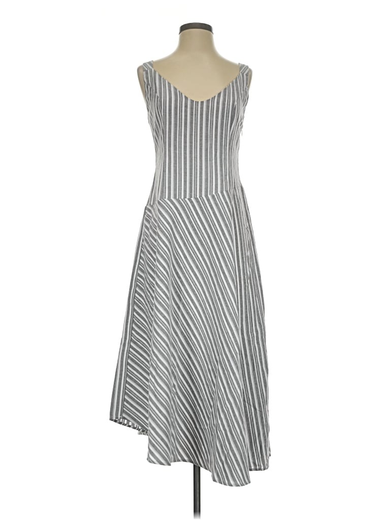 Commense Casual Dress In Gray