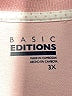 Basic Editions Pink Short Sleeve Polo Size 3X - photo 7
