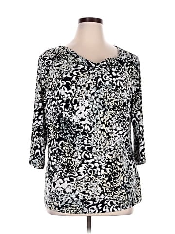 Dana Buchman 3/4 Sleeve T-Shirt (view 1)