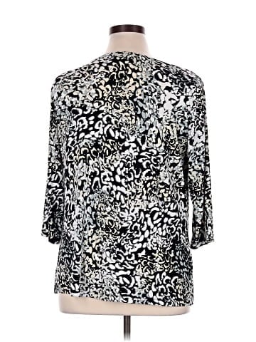 Dana Buchman 3/4 Sleeve T-Shirt (view 2)