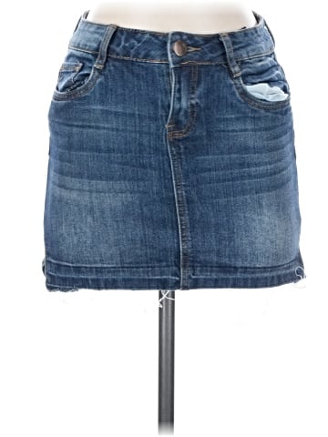 Dollhouse Denim Skirt (view 1)
