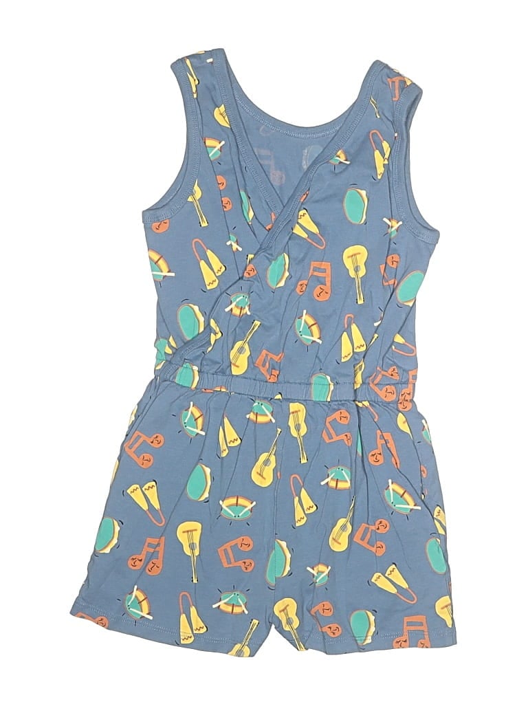 Pre-owned Tea Kids' Dress In Blue