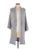 LED Luxe Essentials Denim Gray Cardigan Size S - photo 1