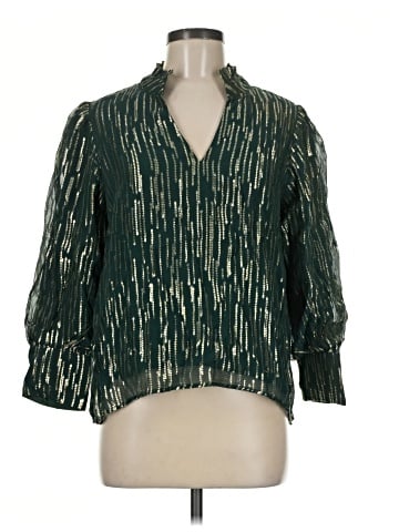 Emily Lovelock 3/4 Sleeve Blouse (view 1)