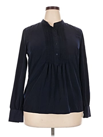 Merona Long Sleeve Blouse (view 1)