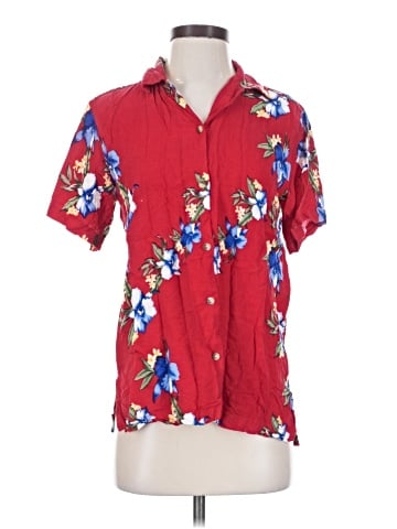 Jane Ashley Short Sleeve Blouse (view 1)