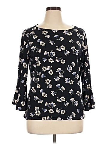 Carmen Carmen Marc Valvo 3/4 Sleeve Blouse (view 1)
