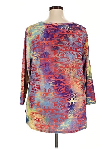 Calessa 3/4 Sleeve Blouse (view 2)
