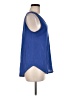 Green Envelope Blue Sleeveless Top Size M - photo 4