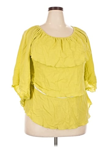 Ashley Stewart 3/4 Sleeve Blouse (view 1)