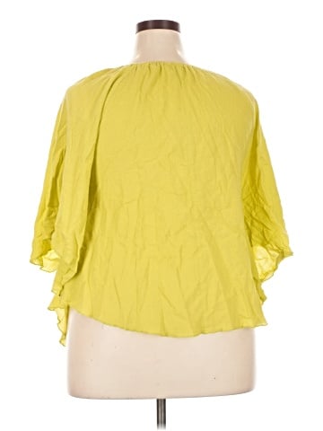 Ashley Stewart 3/4 Sleeve Blouse (view 2)