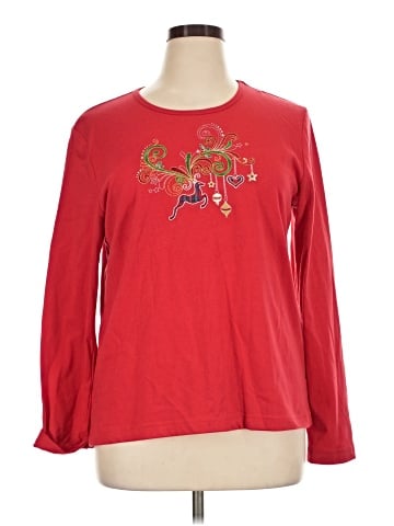 Gloria Vanderbilt Long Sleeve Top (view 1)