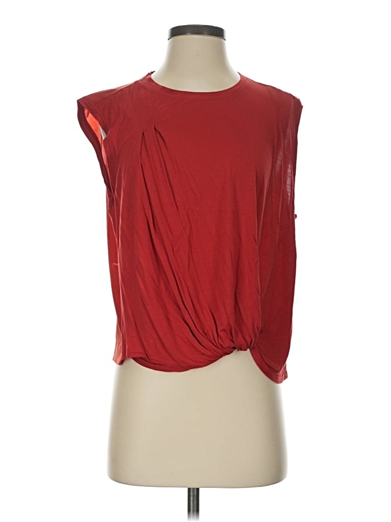 Pre-owned Tiny Sleeveless Blouse In Red