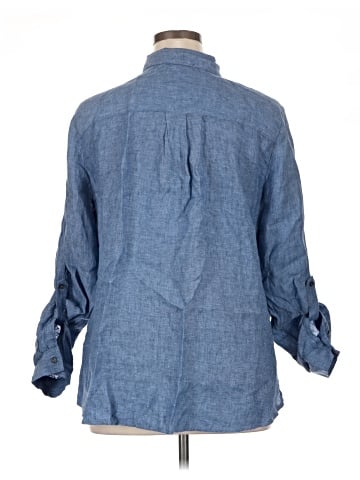 Charter Club 3/4 Sleeve Button-Down Shirt (view 2)