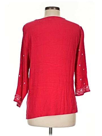 Cathy Daniels 3/4 Sleeve Blouse (view 2)