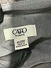 Cato 100% Polyester Gray Jacket Size 18 - photo 6