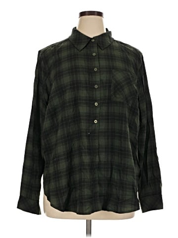 Torrid Long Sleeve Button-Down Shirt (view 1)