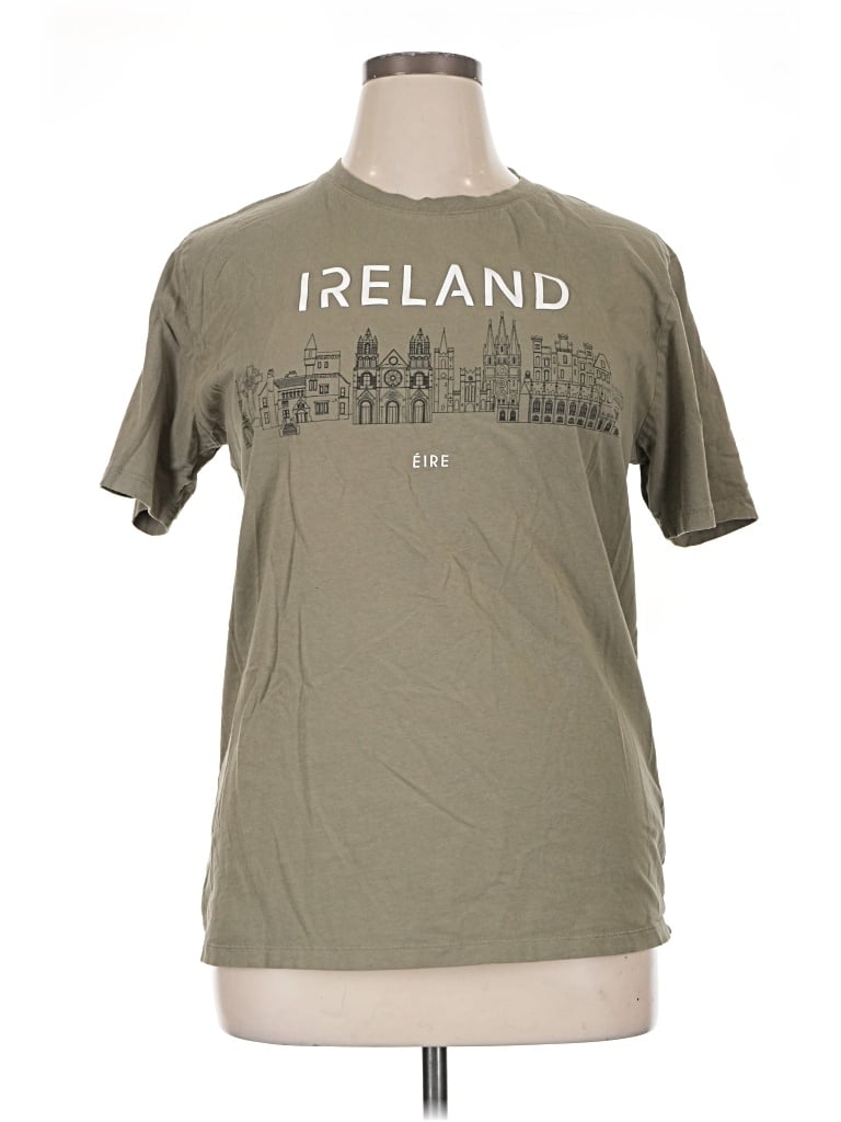 Pre-owned Fox Short Sleeve T-shirt In Green