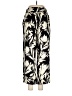 Grace 100% Rayon Print Black Casual Pants Size M - photo 2