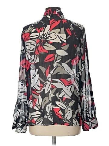 Ellen Tracy Long Sleeve Blouse (view 2)