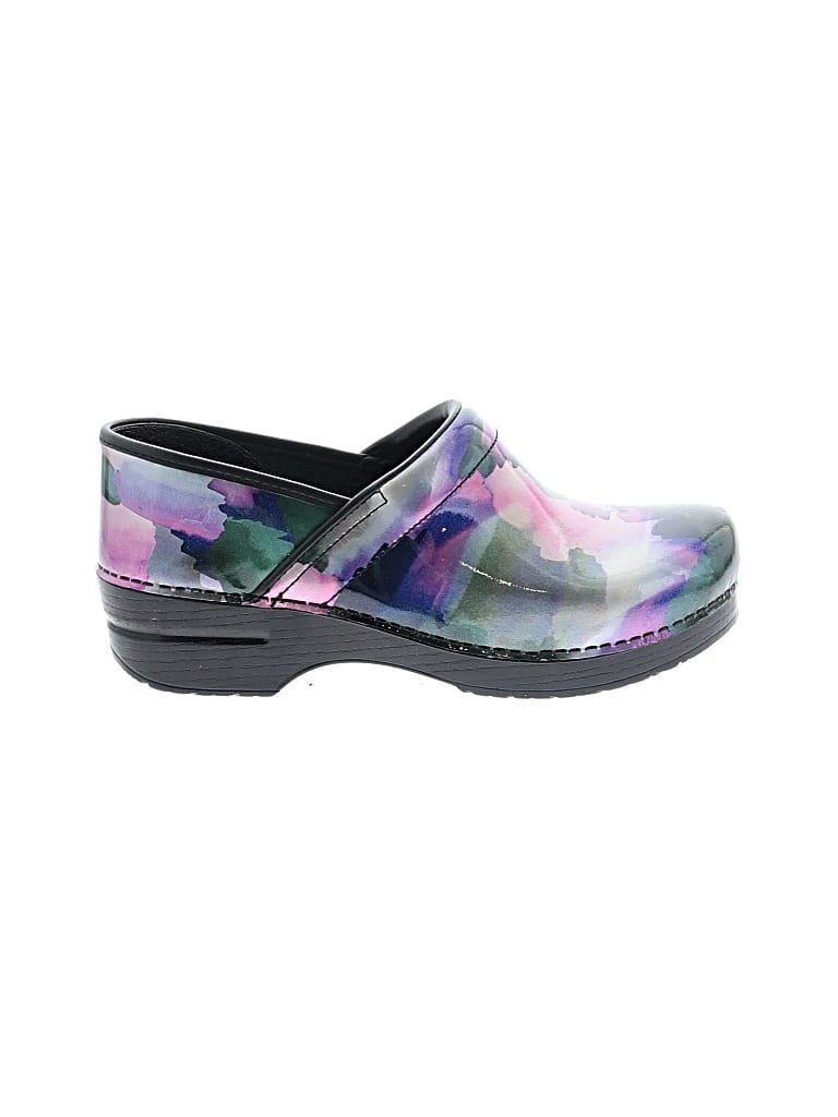 Pre-owned Dansko Mule/clog In Purple