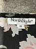North Style Black Kimono Size 2X - photo 7